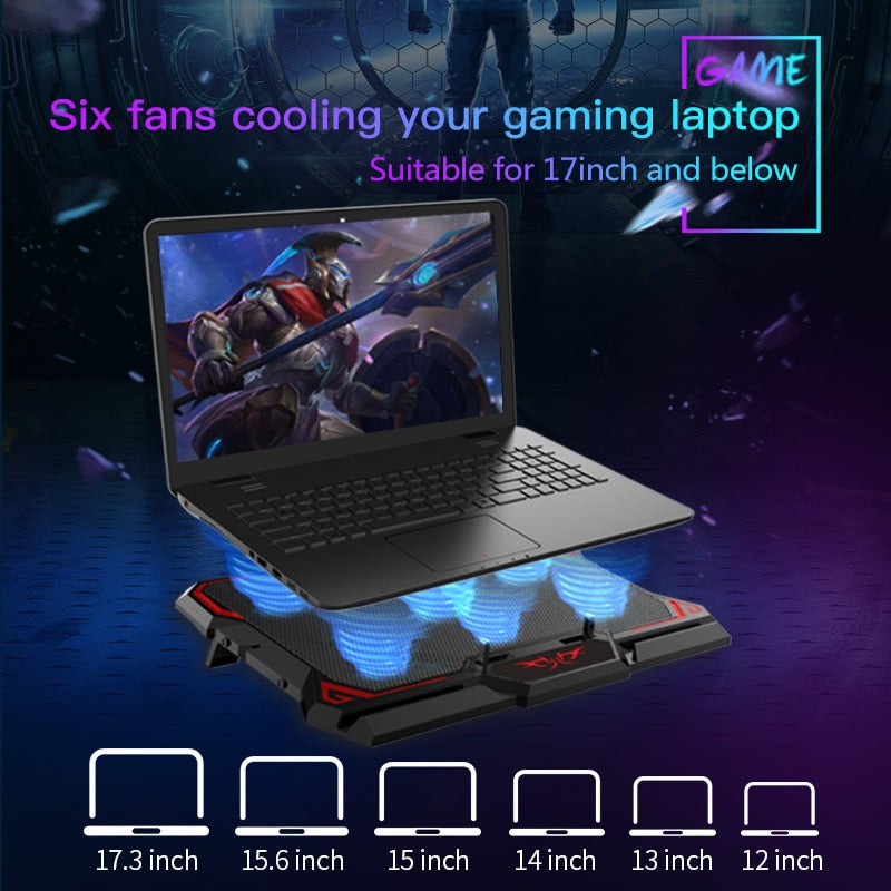 Gaming Laptop Cooler & Led Screen