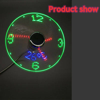 USB Fan Clock