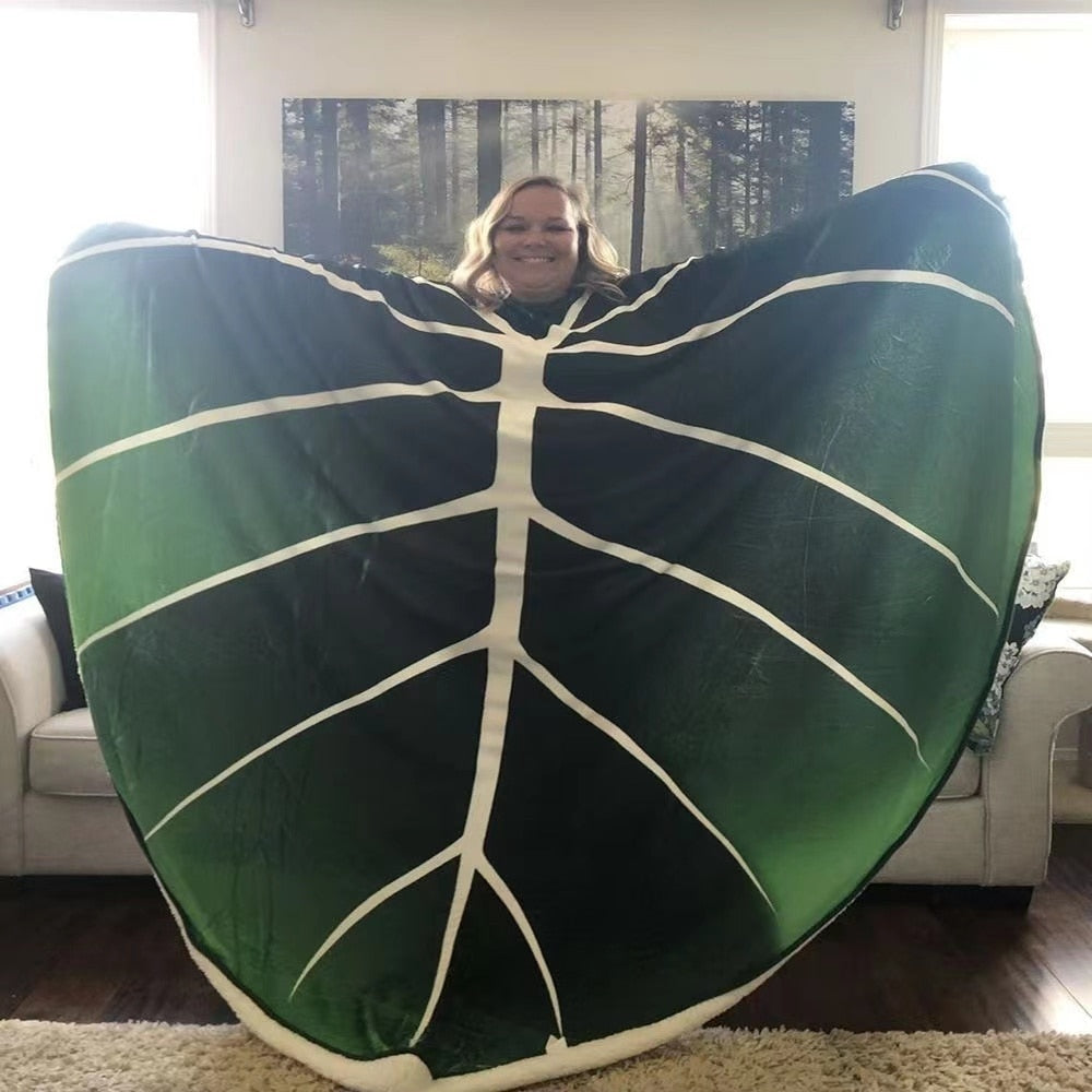 Giant Leaf Blanket