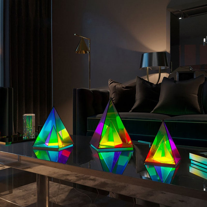 Pyramid Lamp