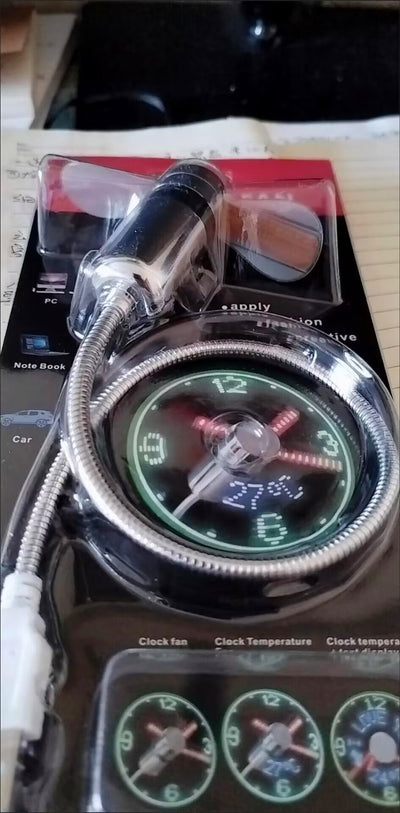 USB Fan Clock