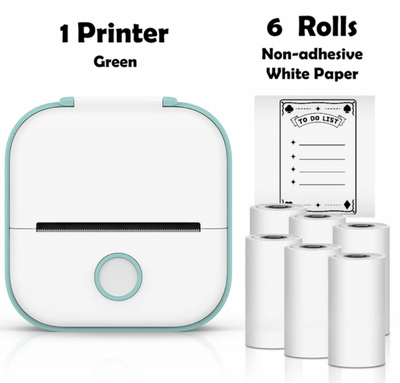 Wireless Inkless Mini Printer