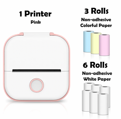 Wireless Inkless Mini Printer