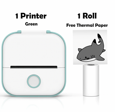 Wireless Inkless Mini Printer