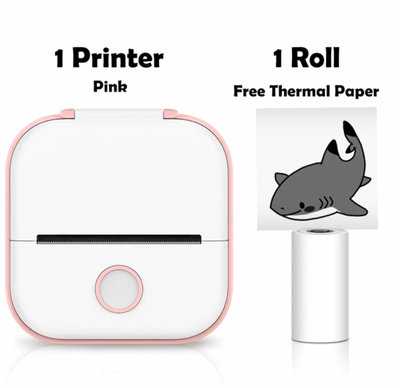 Wireless Inkless Mini Printer