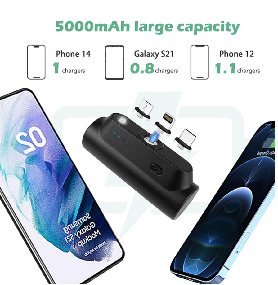 Mini Portable Magnetic Power Bank