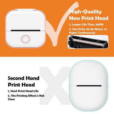 Wireless Inkless Mini Printer