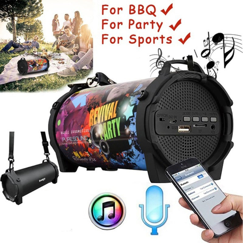 Portable Subwoofer Bluetooth Speaker