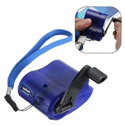 USB Hand Crank Phone Charger