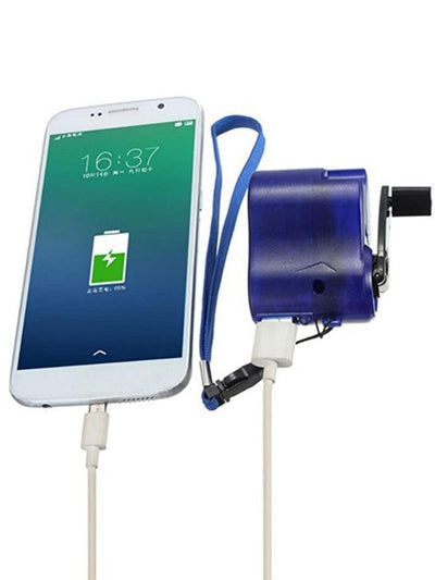 USB Hand Crank Phone Charger